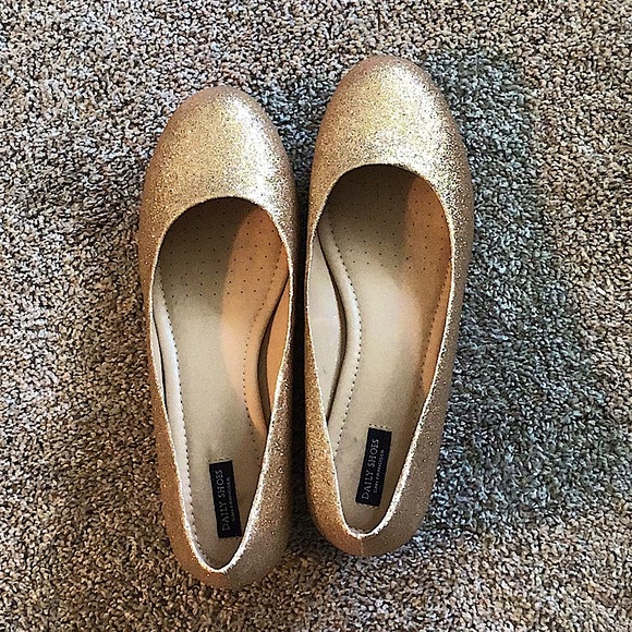 DAILY SHOES SAN FRANCISCO GOLD GLITTER - Picture 2 of 5